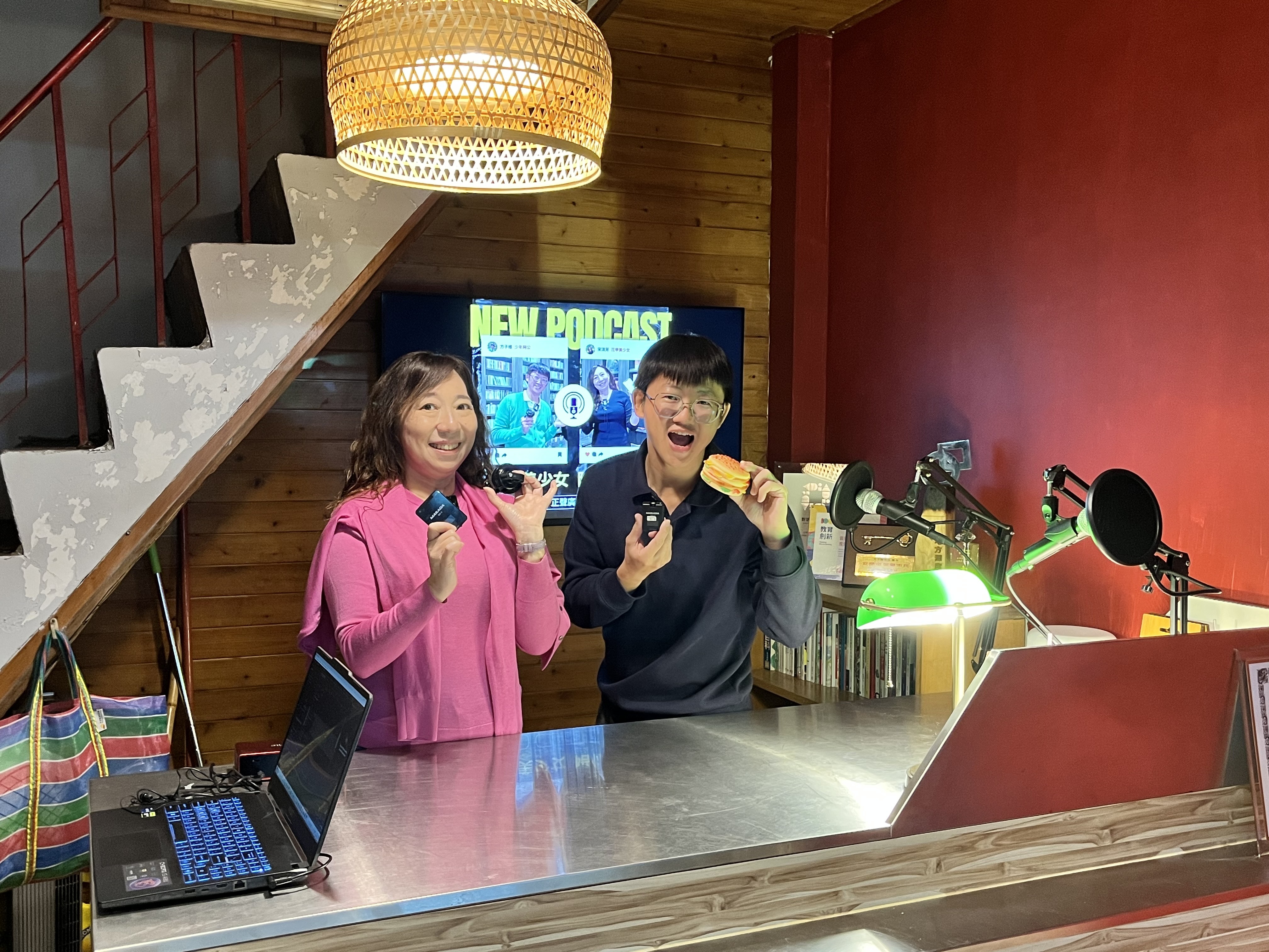 來宜蘭迺菜市場 市場學校PODCAST空間